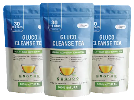 Gluco Cleanse Tea product bottle